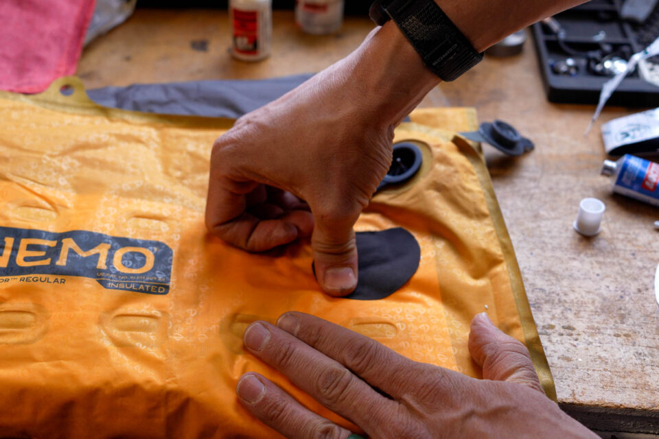 The Best Way to Patch a Sleeping Pad